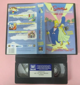 VHS*film I SIMPSON The simpsons go to hollywood TREMANO LE STAR (F158)* - Foto 1 di 1