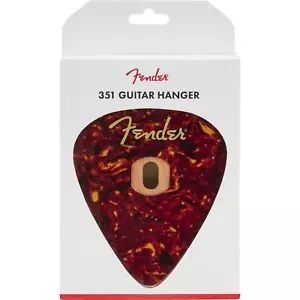 Fender 351 Wall Mount Guitar Hanger, Tortoise Shell Mahogany - Picture 1 of 6