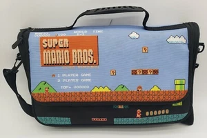 Nintendo Switch Super Mario Bros Soft Case - Power A Everything Messenger Bag - Picture 1 of 24