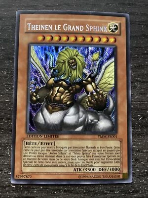 CARTE YU-GI-OH! THEINEN LE GRAND SPHINX YMM-FR001 PROCHE DU NEUF/NM - Photo 1/2