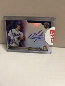2016 topps tribute michael conforto Purple autograph 11/50 - Picture 1 of 2