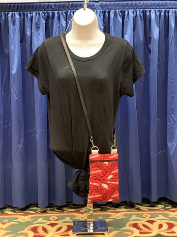 Custom Made Arkansas Razorbacks Crossbody Purse Cover