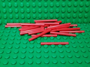 ** 25 KT SET ** LEGO NEU rot 4L Bar Stücke Menge 25 - Bild 1 von 1