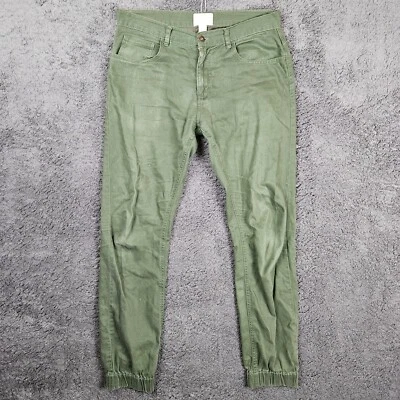 Elwood Denims Joggers Men’s Size 32 Green Pant - Image 1 of 4