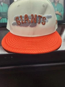 NEW San Francisco Giants SF 59FIFTY Fitted Hat MLB Men's Baseball Caps SIZE 7/38 - Picture 1 of 5