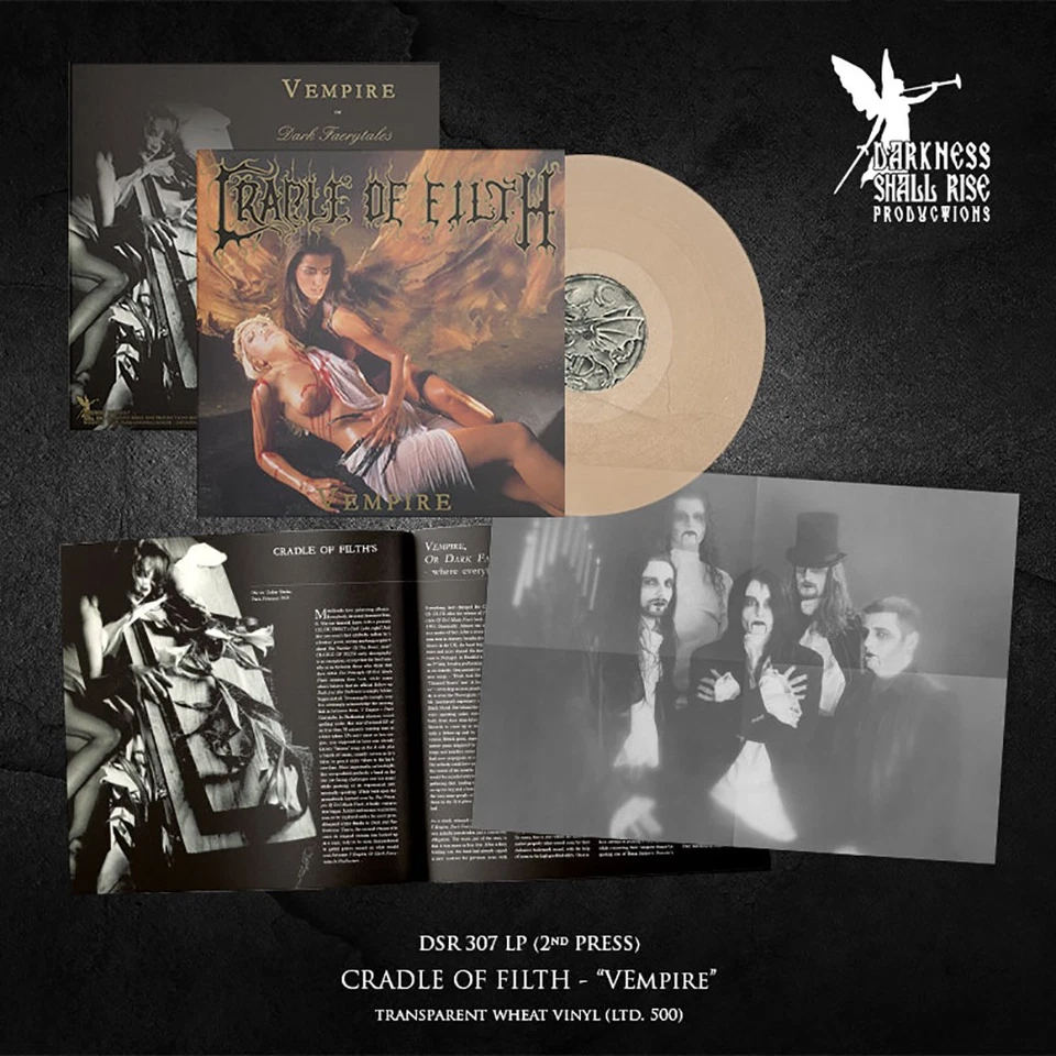 CRADLE OF FILTH - vempire LP transparent wheat - Bild 1 von 1