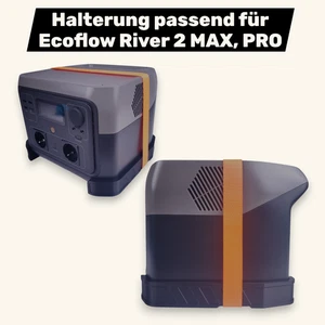 Halterung passend für Ecoflow River 2 MAX / PRO Wohnwagen, Wohnmobil, Boot - Picture 1 of 4
