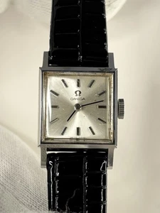 Omega Damen Vintage 1960’s Manual Square Silver Dress Watch - 511.162 - Bild 1 von 9