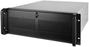 Chieftec IPC UNC-410S-B-U3 19 Zoll 4HE Server-Gehäuse - schwarz - Bild 1 von 5