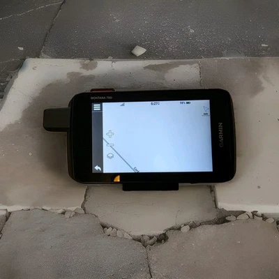 Garmin Montana 700i Rugged Handheld GPS Navigator w/Suction Mount + Speaker! - Image 1 of 4