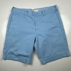 Pantalones Cortos J Crew Para Hombre Algodón Azul Claro Talla 32 Usados en Excelente Condición - Imagen 1 de 12