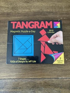 Tangram Magnetic Puzzle-a-Day" 2010 Kalender. Es lautet: TANGRAMMagnetic... - Bild 1 von 7