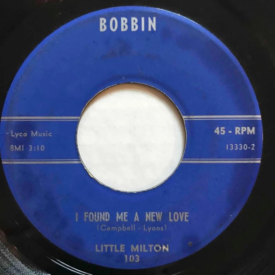 LITTLE MILTON I Found Me A New Love / Long Distance Operator BOBBIN Blues - Image 1 of 1