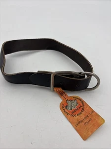 Vintage American Leather Specialties Corp Latigo Jagd Hundehalsband 22 Gesamtlänge - Bild 1 von 7