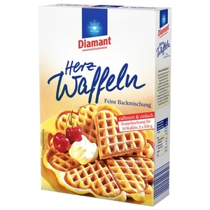 Diamant Herz Waffeln feine Backmischung raffiniert und einfach 500g - Picture 1 of 1