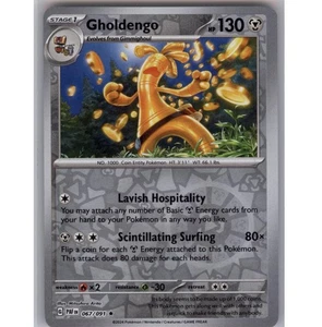 Gholdengo Reverse Holo Rare SV: Paldean Fates 067/091 NM - Picture 1 of 2
