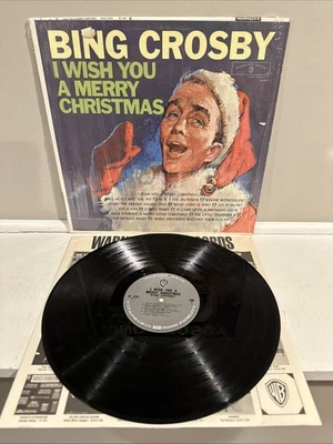 VINYL RECORD LP BING CROSBY I WISH YOU A MERRY CHRISTMAS original  — 第 1/4 张图片