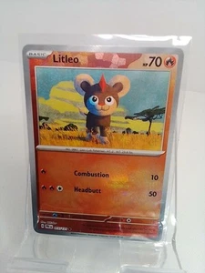 Litleo (Poke Ball Pattern) 015/131 Prismatic Evolutions Holo - Picture 1 of 3