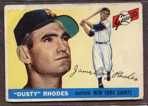 1955 Topps Set-Break # 1 Dusty Rhodes VG-VGEX (crease) *JAYSACE* - Picture 1 of 2