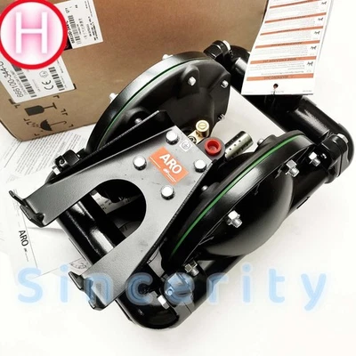 New 1-inch Aluminum Double Diaphragm Pump for Ingersoll Rand Aro 666100-344-C - Image 1 of 4