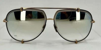 Nuevas gafas de sol Dita Talon 23007 F RGD 62 negras oro rosa espejo titanio 625 Foto 1 de 4