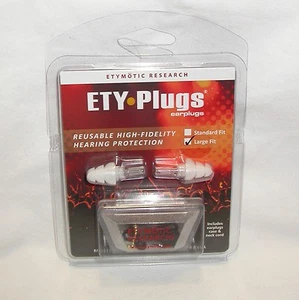 Großer Gehörschutz Ohrstöpsel Ohrstöpsel Musiker ETY Stecker - Bild 1 von 4