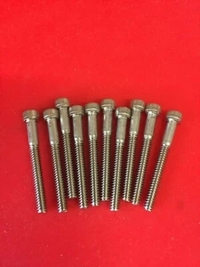 Lote de 10 6-32 Tornillos de Cabeza de Enchufe Acero Inoxidable 316 1-1/4" de Largo - Imagen 1 de 1