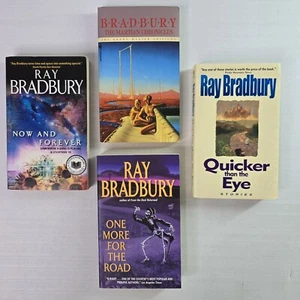 Now And Forever Ray Bradbury 4 PB Books Science Fiction Fantasy Classics - Picture 1 of 24