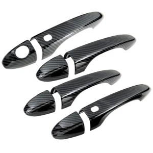 Car Carbon Fiber Style Door Handle Cover Trim Fit for Dodge Dart Sedan 2013-2016 - Foto 1 di 4