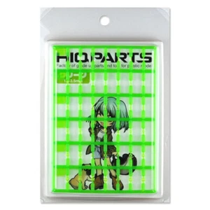 HIQ Parts #GTCD-GR-S Clear Dome Green S (Diameter:1.0mm-3.5mm, 1pc) - Foto 1 di 1