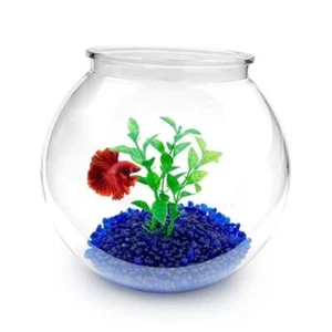 Mini Plastic Aquarium Starter Kits, Fish Tank (0.8Gallon/ 3L) - Picture 1 of 7