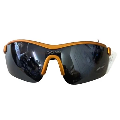 Gafas de sol Xloop para hombre naranja correr trotar deporte marcos de plástico lentes Foto 1 de 4