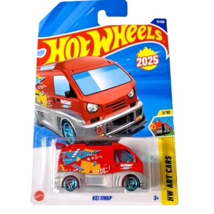 HOT WHEELS 2025 KEI SWAP RED 11/250 HYW14 HW ART CARS MATT GABE DESIGN NEW MODEL - Picture 1 of 1
