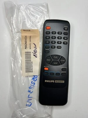 Philips Magnavox N9261UD Remote Control, OEM NOS for VRX222AT, VRX222AT01 VCR - Image 1 of 2