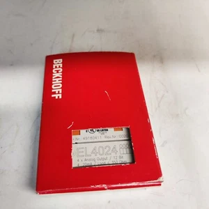 Beckhoff EL4024 EtherCAT-Klemme 4-Kanal-Analog-Ausgang Strom 4…20 mA 12 Bit - Picture 1 of 2