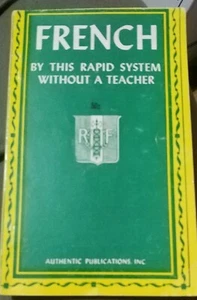 French by this Rapid System Without a Teacher-pbk-1954-Wavrinek-Authentic Pub. - Picture 1 of 8
