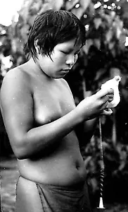 GUYANE RETIRAGE PHOTO INDIEN AMAZONIE - Picture 1 of 1