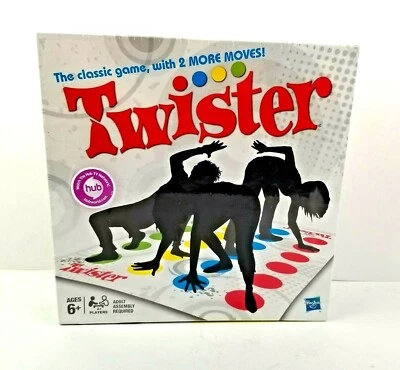Twister Dance Party Juego Clásico Con 2 Nuevos Movimientos Para 2 + Jugadores Hasbro NUEVO  Foto 1 de 4