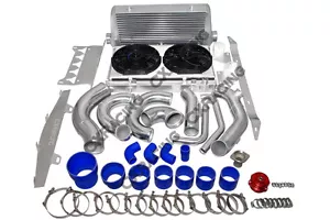 Radiador de tubo de tubería CX Turbo Intercooler para Chevrolet Corvette C6 LS LS3 NA-T - Imagen 1 de 7