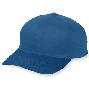 Augusta Sportswear Youth 100% Cotton Twill Six-Panel Low-Profile Cap 6206 - Picture 1 of 26