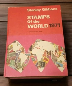 STANLEY GIBBONS STAMPS OF WORLD VTG 1971 HARDCOVER BOOK PHILATELY COLLECTIBLE  - Picture 1 of 12
