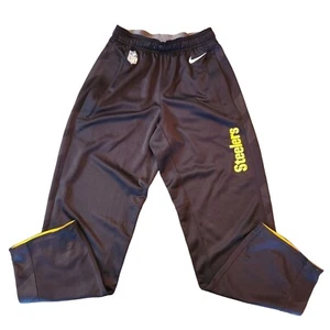 Nike Pittsburgh Steelers Jogginghose NFL Onfield Apparel Dri Fit Herren Größe Small - Bild 1 von 9