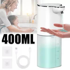 Handsfree Automatic Soap Dispenser Touchless IR Sensor Liquid Hand Washer 400ML - Picture 1 of 10