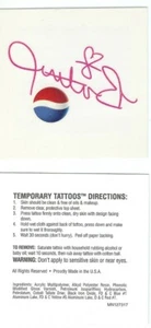 Concierto PEPSI de Britney Spears - Tatuaje corporal facial temporal - Imagen 1 de 1