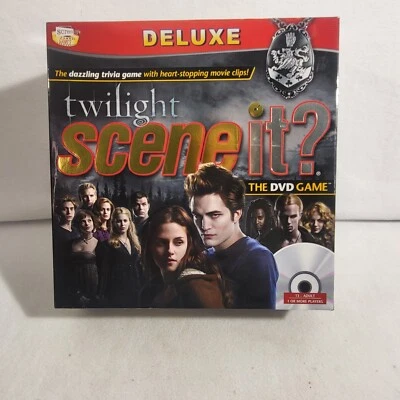 Twilight Scene It? Deluxe DVD Board Game 2009 Excellent Used Condition - Image 1 of 4