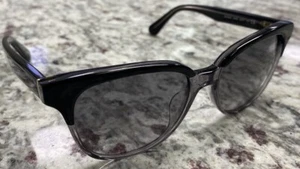 Kate Spade 08A9O ARLYNN/S Hello Sunshine Black Gray 52-17-140 Sunglasses Logo - Picture 1 of 10