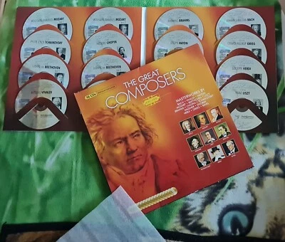 The Great Composers - Masterworks by Bach, Vivaldi, Haydn, Wagner u. a. (16 CDs) - Bild 1 von 4