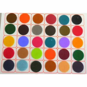 720 X Piece Multi Color Size Indian Bindi Round Dots Tattoo Body Art Sticker - Picture 1 of 11