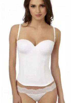 Sujetador bustier Le Mystere para mujer NUEVO LONGLINE SEDUCCIÓN NUPCIAL 34D $126 Foto 1 de 4