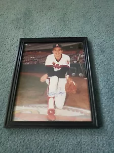 Wally Joyner 8 x 10 autographed framed picture - Picture 1 of 7